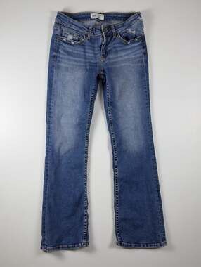 BKE Stella Bootcut Distressed Medium Wash Denim Jeans Women's 29 x 31.5